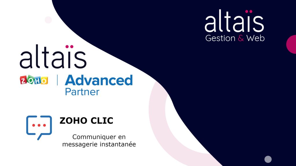 ALTAIS présente Zoho Clic