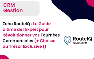 Zoho RouteIQ : Optimisez vos tournées + Jeu concours exclusif ALTAÏS Tout-pour-la-gestion