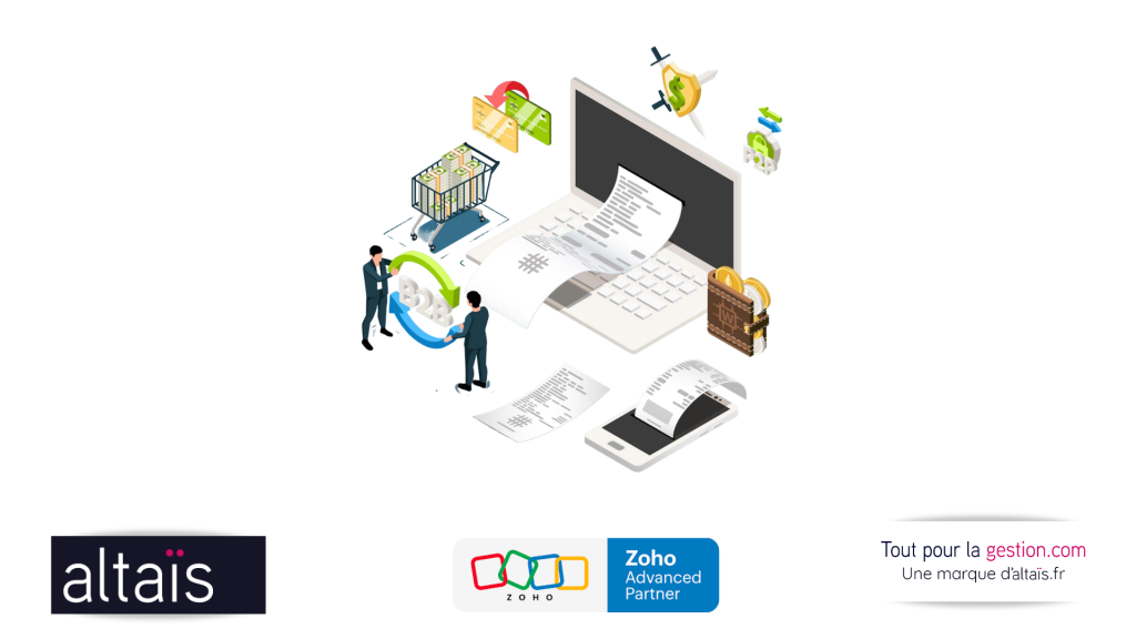 La Réforme de la Facturation Électronique sur Zoho One ou Zoho Books : tout comprendre grace à notre article dédié par Altaïs Tout-pour-la-gestion, Expert intégrateur et prestataire certifié Zoho France