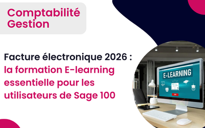 Facture Électronique 2026 : la formation E-learning essentielle pour les utilisateurs de Sage 100