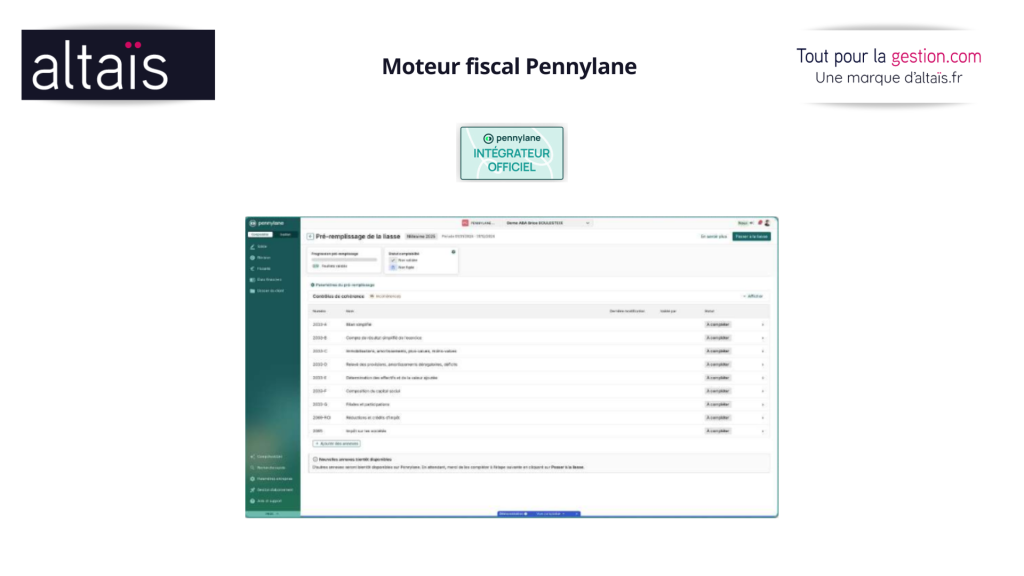 Pennylane 2026 : Moteur Fiscal Enrichi