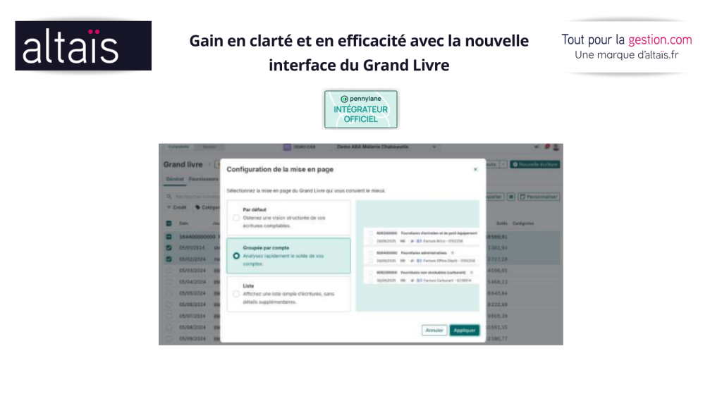 Pennylanne 2026: Grand Livre Unifié avec Multi-Vues : Contrôle Précis et Gain d'Efficacité
