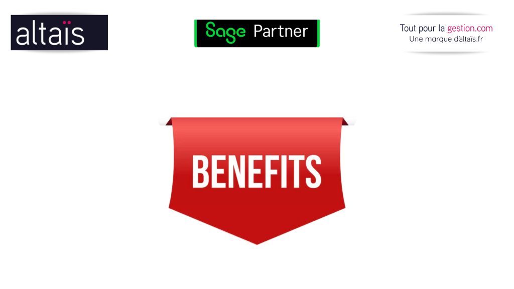 Les bénéfices concrets pour les utilisateurs SAGE 100, 50 et Batigest avec la Réforme Facture électronique : Les Plateformes agréées Sage, Pennylane ou Esker viennent automatiser et sécuriser les échanges entre société.