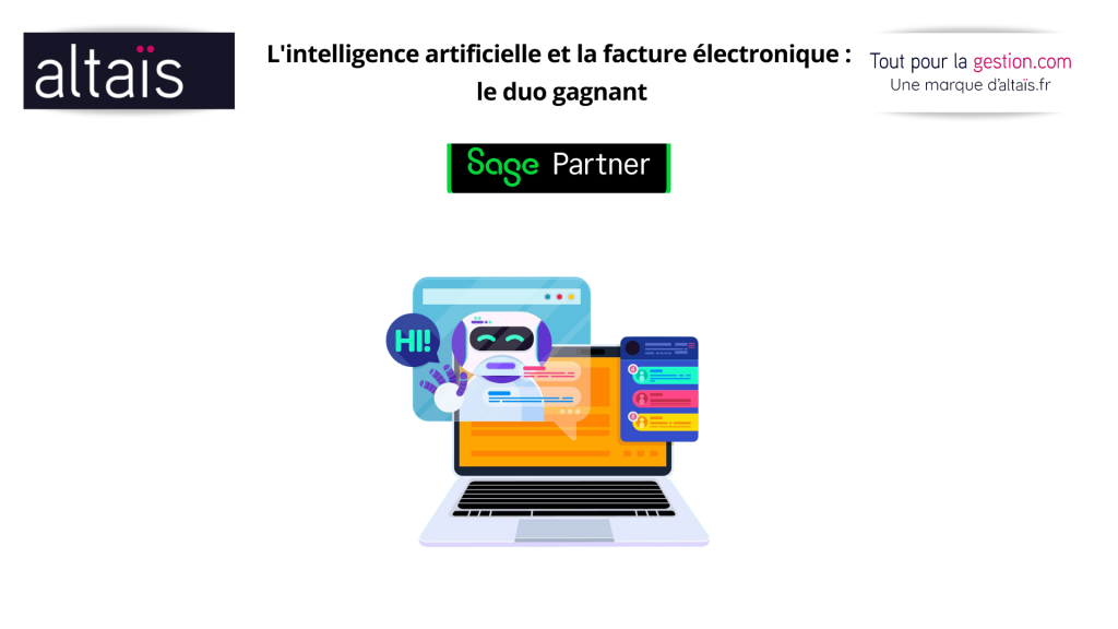 L'intelligence artificielle et la facture électronique : le duo gagnant en bénéfice de la réforme RFE. Les données en temps réel traitées par la Plateforme Agréée Sage ou autre PA sera en mesure de rapprocher et vérifier les factures en libérant du temps sur ces tâches chronophages