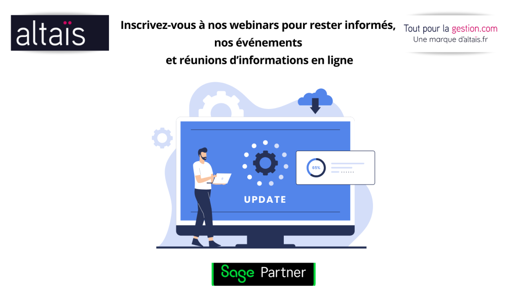 Nos webinars portent sur la Réforme Facture électronique Sage 100, Batigest et 50. Vous aurez les dernières informations sur la Plateforme Agréée Sage, la PA Sage (Ex PDP Plateforme Dématérialisée Partenaire) et le plan d’actions. Vous découvrirez également les trucs et astuces, les cas d’usage spécifiques RFE et les plans de formation dédiés RFE.