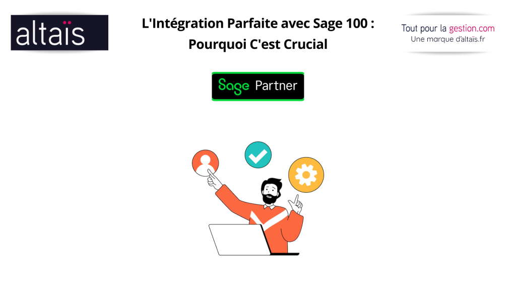 comment Sage 100 Sales Management en SaaS est connectée et synchronisée en direct avec Sage 100 gestion commerciale