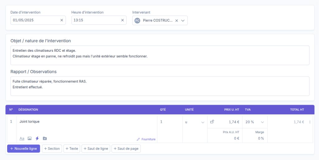 Costructor logiciel batiment en SaaS sur la gestion des interventions de chantier BTP par tout-pour-la-gestion