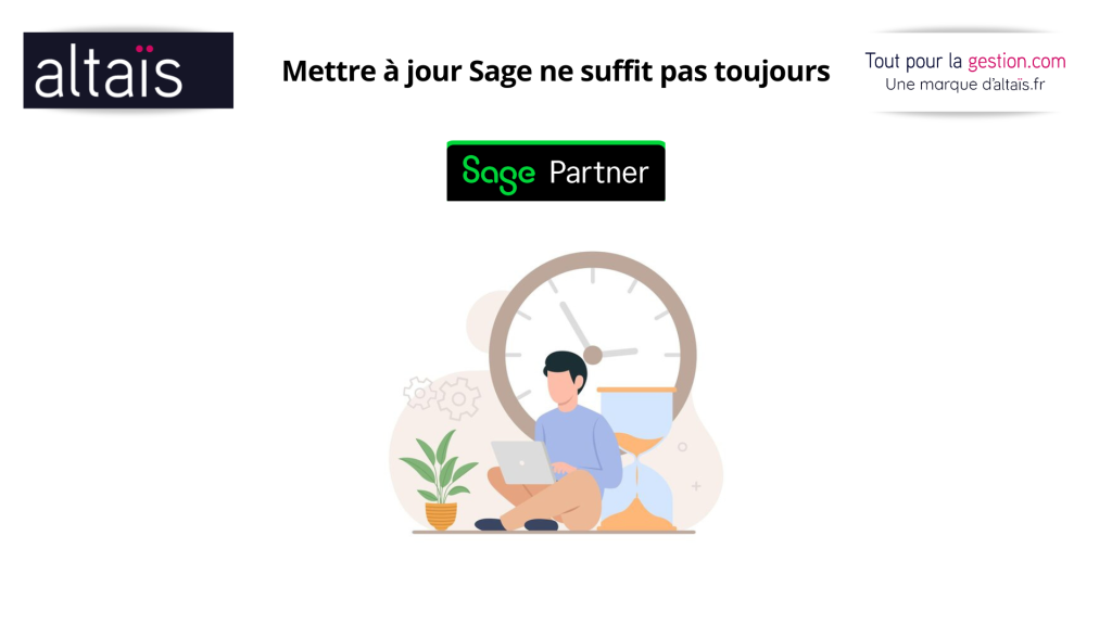 Sage Paie nouveautés 2026 : Déduction forfaitaire pat, exonération HS, BOSS, indemnités de rupture : point évolutions Sage Business Cloud Paie. Accompagnement global Sage : déploiement, mises à jour, paramétrage et formation Sage Business Cloud Paie et Sage 100 Paie & RH avec un intégrateur certifié Qualiopi.