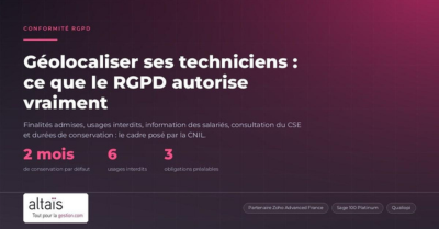 Géolocaliser ses techniciens : ce que le RGPD autorise vraiment