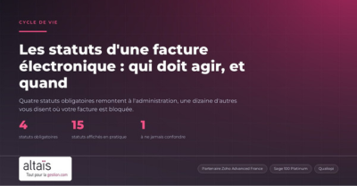 Les statuts d&rsquo;une facture électronique : ce que chacun veut dire et qui doit agir