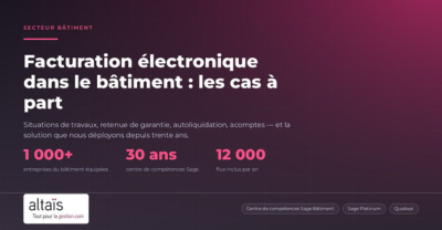 Facturation électronique dans le bâtiment : situations de travaux, autoliquidation et sous-traitance