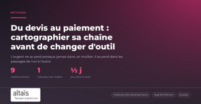 Du devis au paiement : cartographier sa chaîne avant de changer d&rsquo;outil