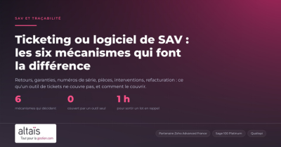 Ticketing ou logiciel de SAV : les six mécanismes qui font la différence
