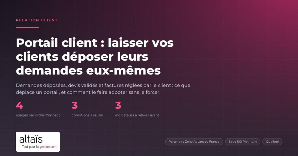 Portail client : laisser vos clients déposer leurs demandes eux-mêmes