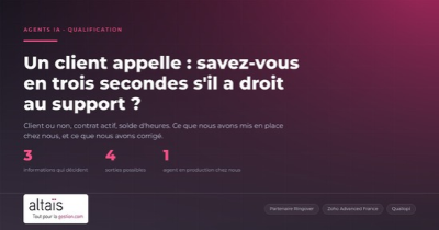 Un client appelle : savez-vous en trois secondes s&rsquo;il a droit au support ?