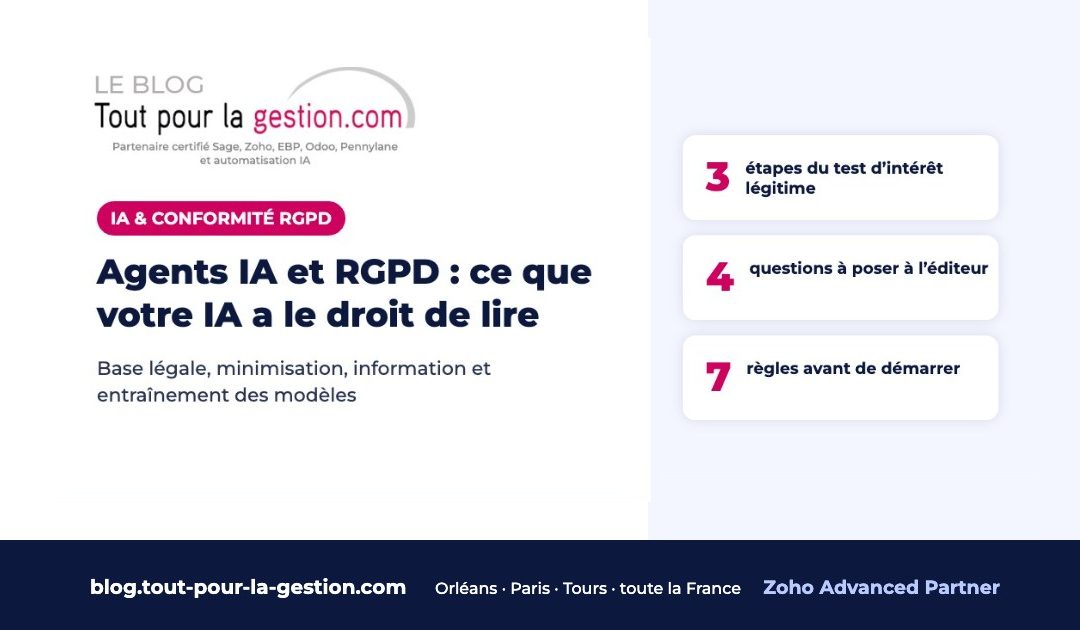Agents IA et RGPD : ce que votre IA a le droit de lire dans vos données d’entreprise