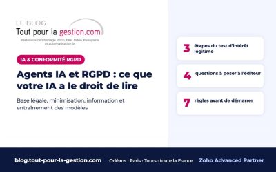 Agents IA et RGPD : ce que votre IA a le droit de lire dans vos données d’entreprise