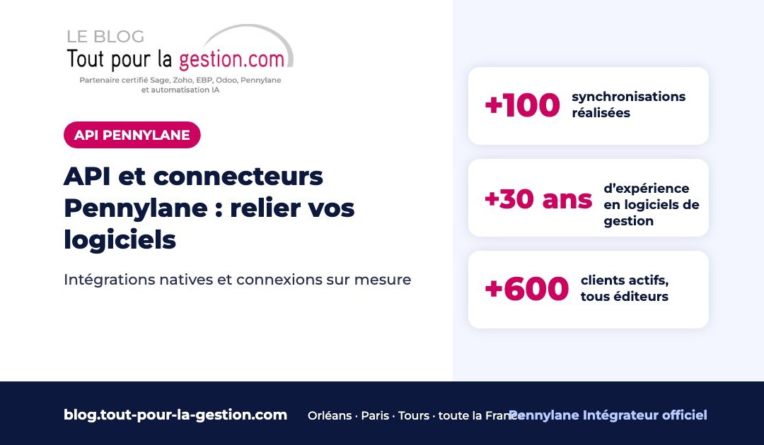 API et connecteurs Pennylane : relier vos logiciels