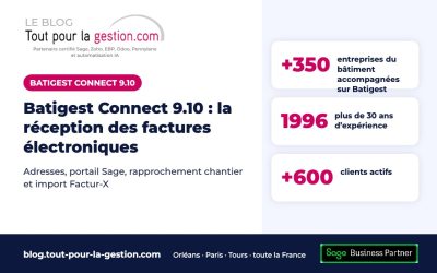 Batigest Connect 9.10 : recevoir vos factures électroniques