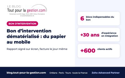 Bon d’intervention dématérialisé : passer du papier au mobile