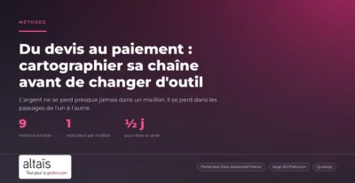 Du devis au paiement : cartographier sa chaîne avant de changer d&rsquo;outil