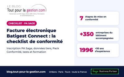 Facture électronique Batigest Connect : la checklist de conformité