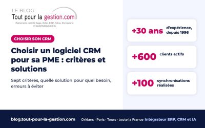Choisir un logiciel CRM pour sa PME : critères et solutions