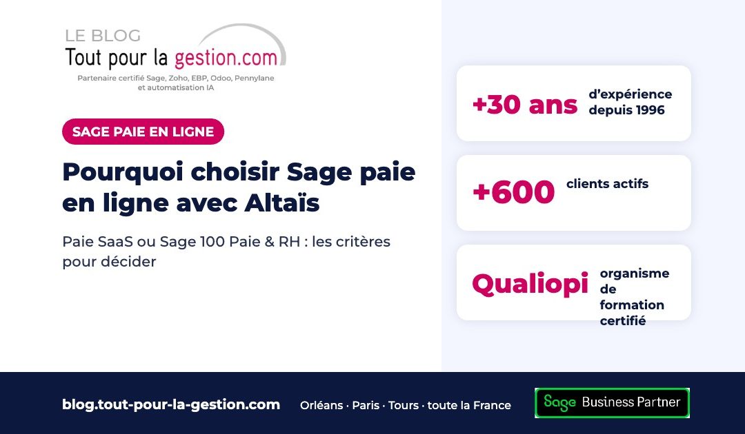 Sage paie en ligne (SBCP) : pourquoi la choisir avec Altaïs