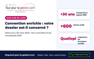 Sage paie en ligne : votre convention est-elle enrichie ? (mars 2024)