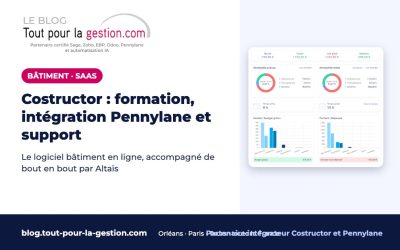 Costructor : formation, intégration Pennylane et support pour le BTP