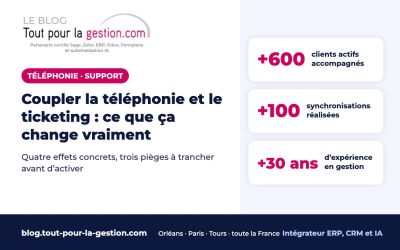 Coupler la téléphonie et le ticketing : ce que ça change vraiment