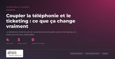 Coupler la téléphonie et le ticketing : ce que ça change vraiment