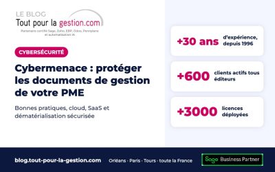Cybermenace : protéger les documents de gestion de votre PME