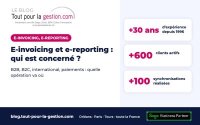 E-invoicing et e-reporting : quelles entreprises et opérations ?