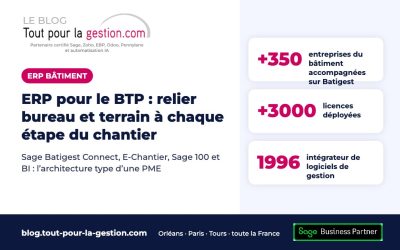 ERP pour le BTP : relier bureau et terrain à chaque étape du chantier