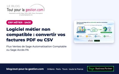 Logiciel métier non compatible : convertir vos factures PDF ou CSV