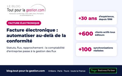 Facture électronique : automatiser au-delà de la conformité
