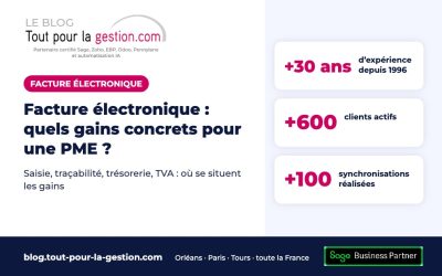 Facture électronique : quels gains concrets pour une PME ?