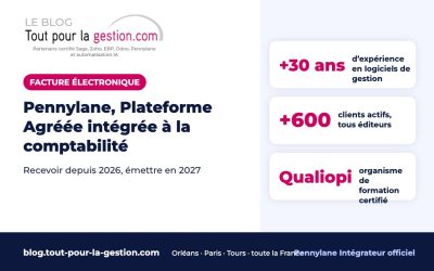 Facture électronique : Pennylane, Plateforme Agréée intégrée