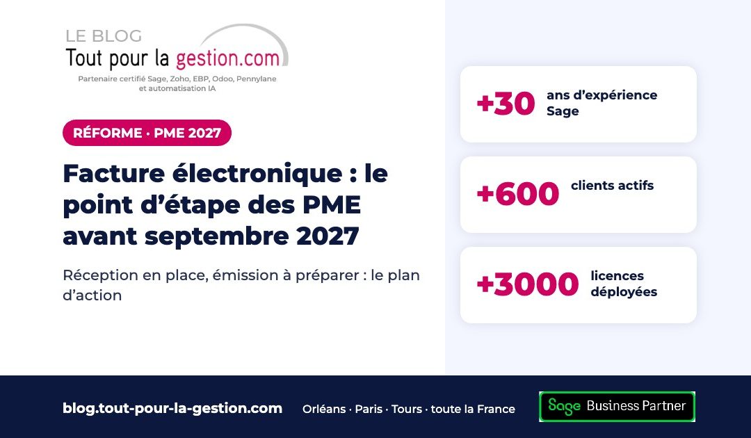Facture électronique : le point d’étape des PME avant septembre 2027