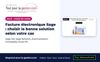 Facture électronique Sage : choisir la bonne solution selon votre cas