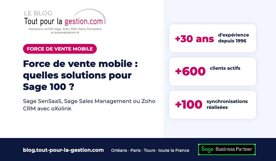 Satelix Force de Vente : quelles solutions mobiles pour Sage 100 ?