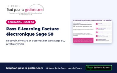 Formation e-learning Facture électronique Sage 50 : le Pass