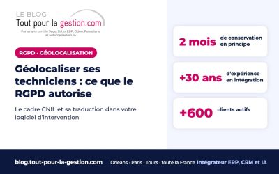 Géolocaliser ses techniciens : ce que le RGPD autorise vraiment