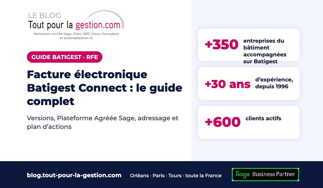 Facture électronique Batigest Connect : le guide complet