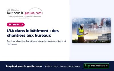 Révolutionner le bâtiment avec l’intelligence artificielle : des chantiers aux bureaux