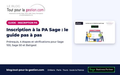 Inscription à la Plateforme Agréée Sage : le guide pas à pas