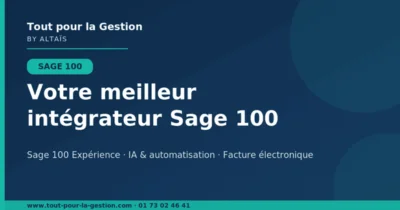 Intégrateur Sage 100 : facture électronique, plateforme agréée et IA