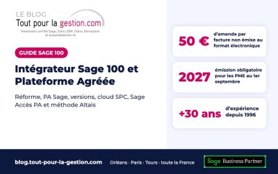Intégrateur Sage 100 et Plateforme Agréée : le guide complet