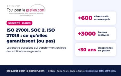 ISO 27001, SOC 2, ISO 27018 : ce que ces certifications garantissent